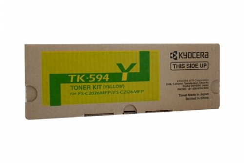 KYOCERA FS-C2126MFP/2026MFP YELLOW TONER TK-594Y