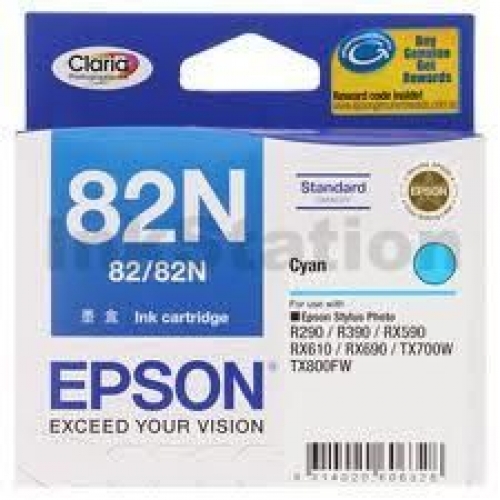 EPSON T1122 (82N) CYAN INK CARTRIDGE C13T112292