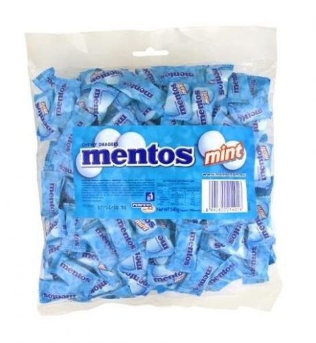 MENTOS MINTS INDIVIDUALLY WRAPPED 540g