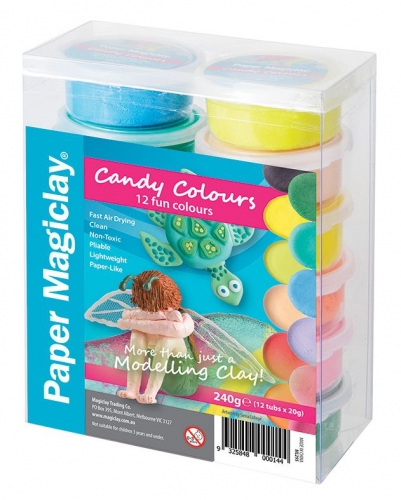MODELLING MAGICLAY 240gm CANDY COLOURS ML295