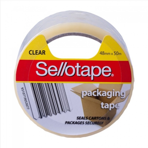 TAPE PACKAGING SELLO CLEAR 48mmx50M