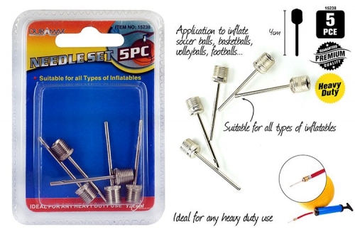 NEEDLE SET FOR INFLATABLES 5 PCE