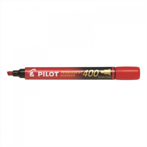 MARKER PILOT SCA 400 PERMANENT CHISEL RED