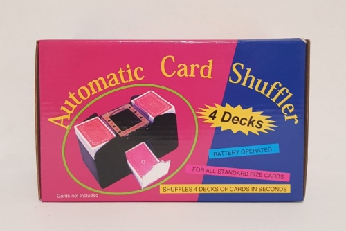 CARD SHUFFLER AUTOMATIC - 4 DECKS