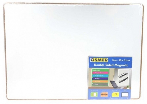 WHITEBOARD OSMER A4 MAGNETIC DOUBLE SIDED