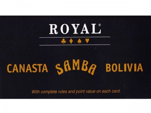 PLAYING CARDS ROYAL SAMBA/CANASTA/BOLIVIA
