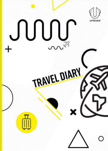 TRAVEL DIARY SECTION SEWN 210x150mm UPW4229