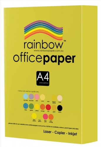 PAPER OFFICE RAINBOW A4 80gsm MINT 500s