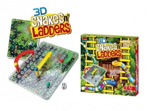 3D SNAKES AND LADDERS GAME