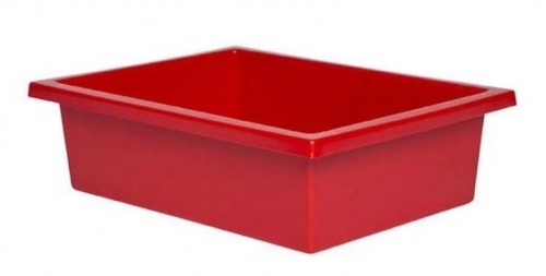 TOTE TRAY RED