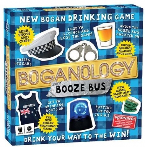 BOGANOLOGY BOOZE BUS - BOARD GAME