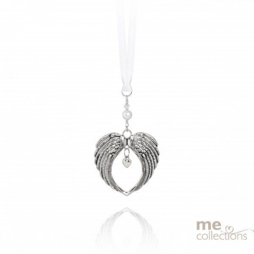 WEDDING CHARM WINGS OF AN ANGEL SILVER