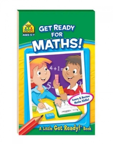 SCHOOL ZONE - GET READY FOR MATHS! BOOK