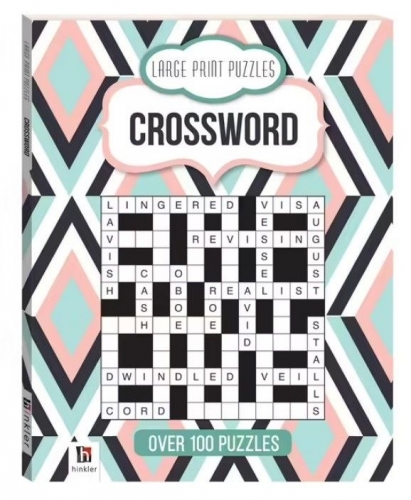 LARGE PRINT PUZZLE BOOK - CROSSWORD