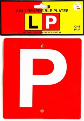 L & P PLATES 2 IN 1 REVERSABLE YELLOW/RED VICTORIA ONLY