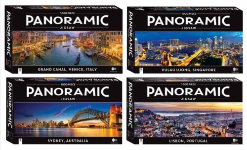 JIGSAW PUZZLE - PANORAMIC ASSORTED 1000pce
