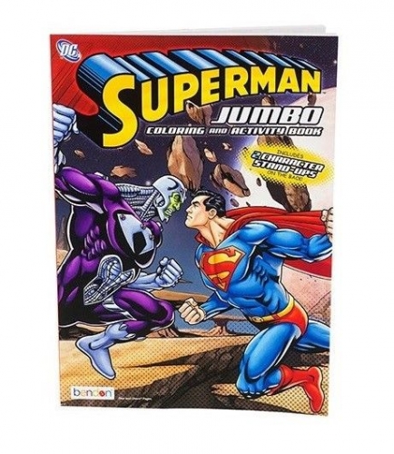 COLOURING & ACTIVITY BOOK JUMBO - SUPERMAN