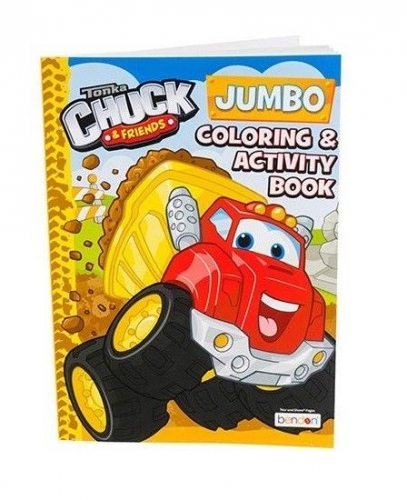 COLOURING & ACTIVITY BOOK JUMBO - TONKA CHUCK