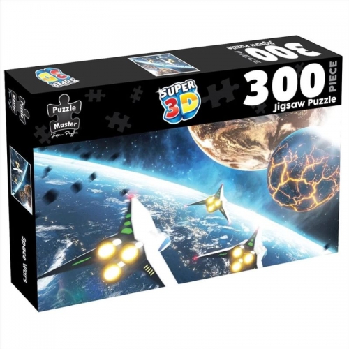 PUZZLE LENTICULAR - SPACE WARS 300pce
