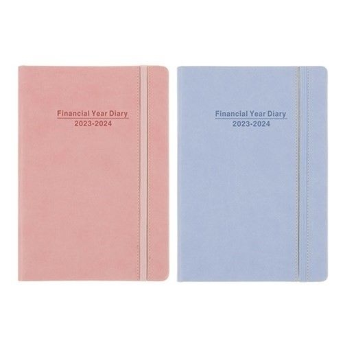DIARY DATS F/YEAR A5 WEEK/OPEN THERMAL PU w ELASTIC ASSTD CO