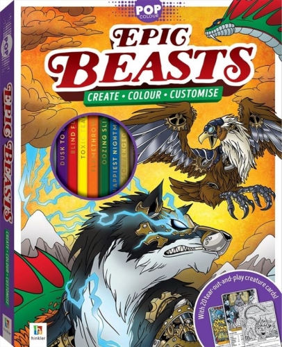 ACTIVITY BOOK - EPIC BEASTS