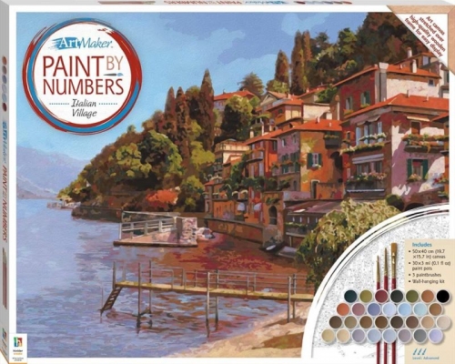PAINT BY NUMBERS - ITALIAN VILLAGE