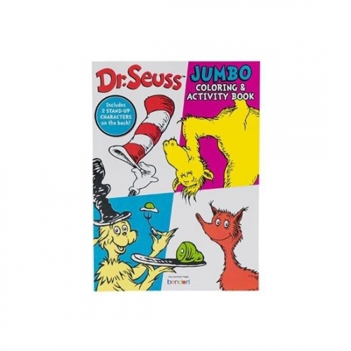 COLOURING & ACTIVITY BOOK JUMBO - DR SUESS