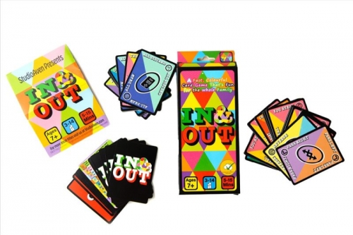 IN / OUT - CARD GAME