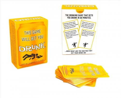 THIS GAME WILL GET YOU DRUNK - CARD GAME