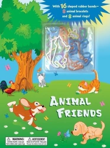 ANIMAL FRIENDS BOOK W/ SHAPED BANDS