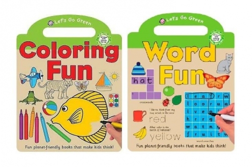 LET'S GO GREEN - ACTIVITY PAD (2 ASSORTED)