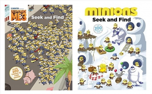 SEEK & FIND - DESPICABLE ME (2 ASSORTED)