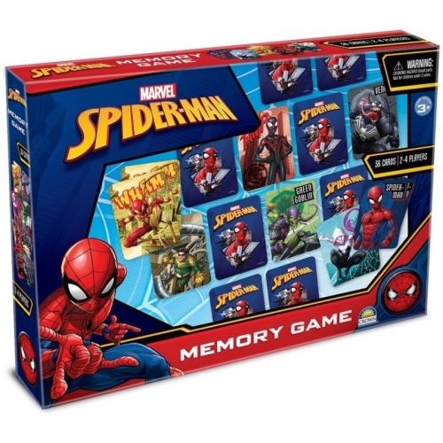 CARD GAME MEMORY - SPIDERMAN