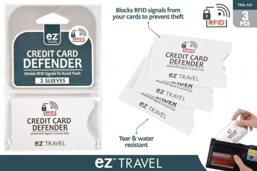 RFID CARD DEFENDER 3 PACK