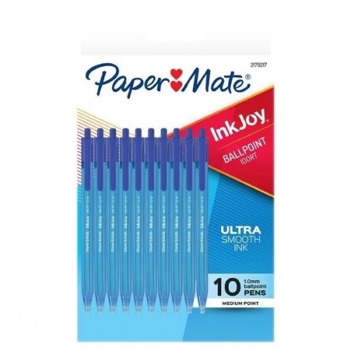 B/POINT P/MATE INKJOY 100RT BLUE 10s H/SELL