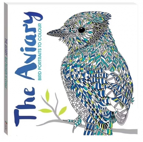 COLOURING BOOK - THE AVIARY