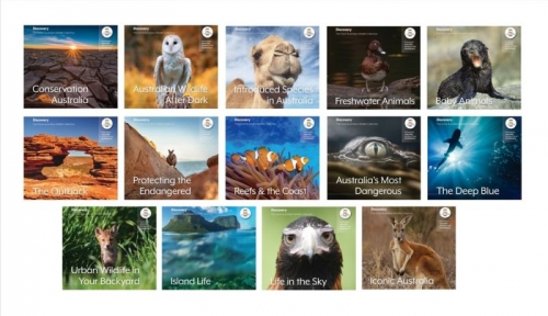 DISCOVERY - AUS. WILDLIFE COLLECTION (14 ASSTD) 32 PAGES