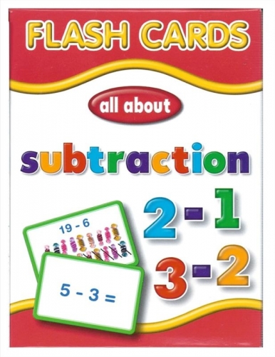 FLASH CARDS - SUBTRACTION