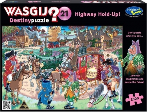 WASGIJ DESTINY PUZZLE 21 - HIGHWAY HOLD-UP! 1000pce