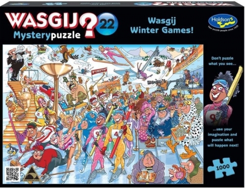 WASGIJ MYSTERY PUZZLE 22 - WINTER GAMES! 1000pce
