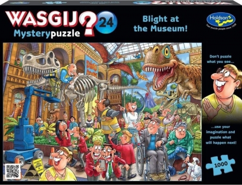 WASGIJ MYSTERY PUZZLE 24 - BLIGHT AT THE MUSEUM! 1000pce