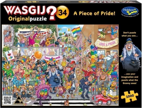 WASGIJ ORIGINAL PUZZLE 34 - PIECE OF PRIDE! 1000pce