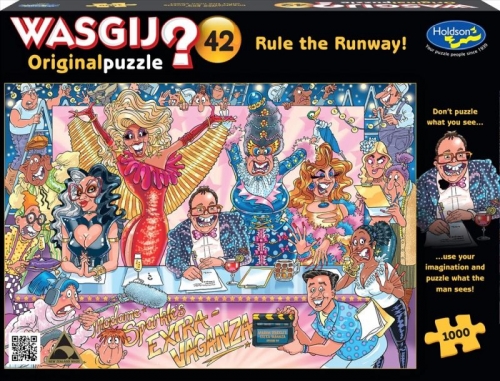 WASGIJ ORIGINAL PUZZLE 42 - RULE THE RUNWAY! 1000pce