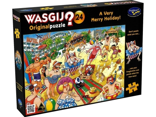 WASGIJ ORIGINAL PUZZLE 24 - MERRY HOLIDAY! 1000pce