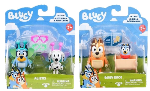 BLUEY S10 FIGURE 2 PACK ASSORTED