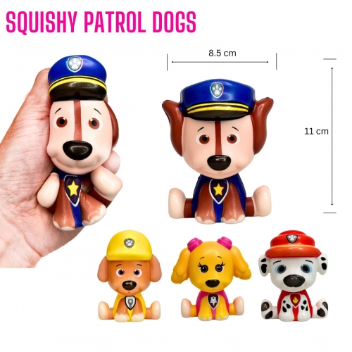 SQUISHY PATROL DOG 11cm