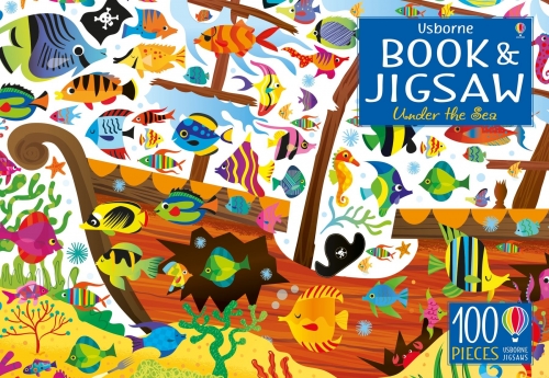 BOOK & JIGSAW SET - UNDER THE SEA
