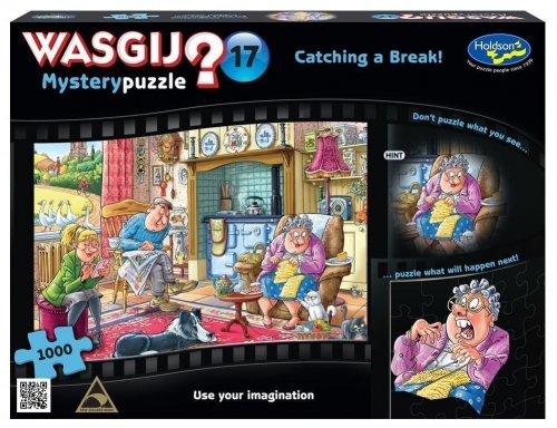 WASGIJ MYSTERY PUZZLE 17 - CATCHING A BREAK! 1000pce
